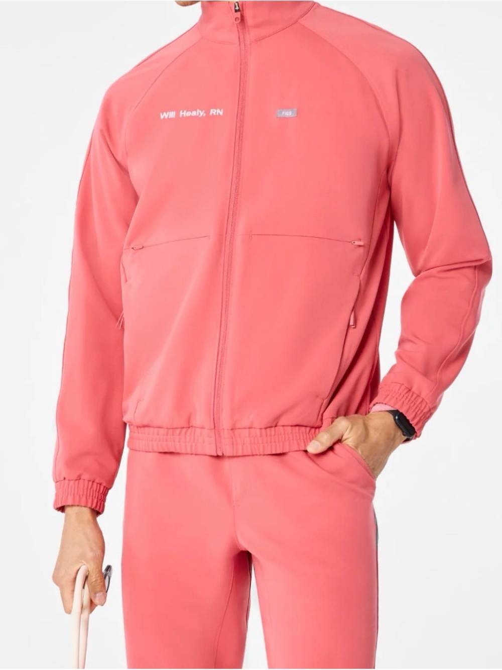 Figs scrub jacket